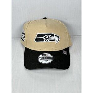 New Era 9FORTY Seattle Seahawks A-Frame Adjustable SnapBack Hat Cap OSFM NWT
